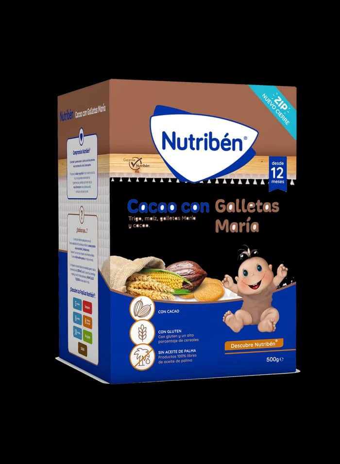 Nutribén® Cacao con Galletas Maria 500g